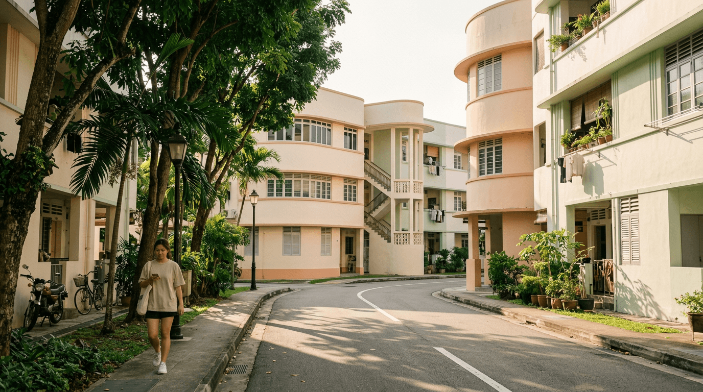 Trip Bajet Singapura: Tiong Bahru + Chinatown Sehari 3