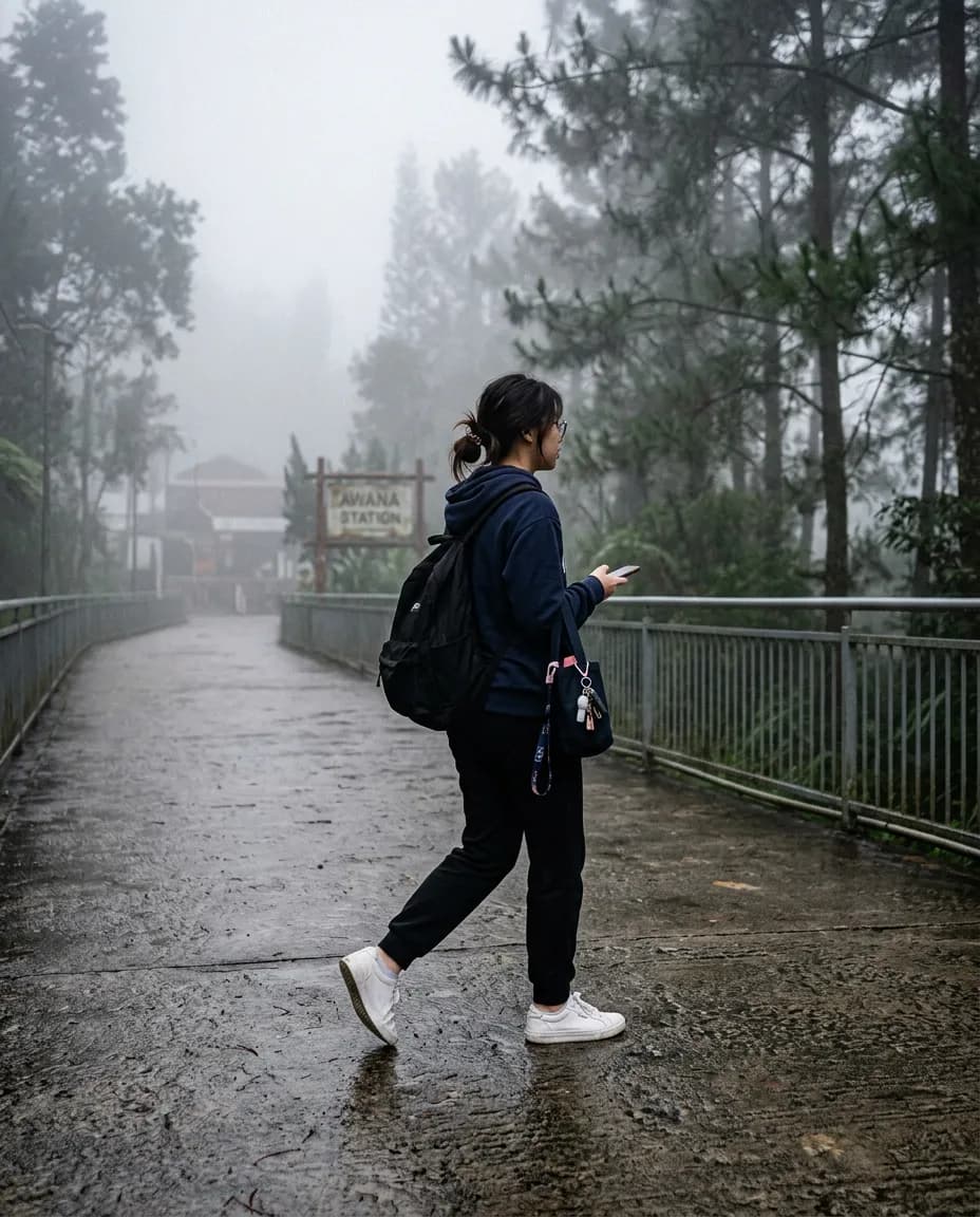 云上走路！云顶这条路也太好拍了 3