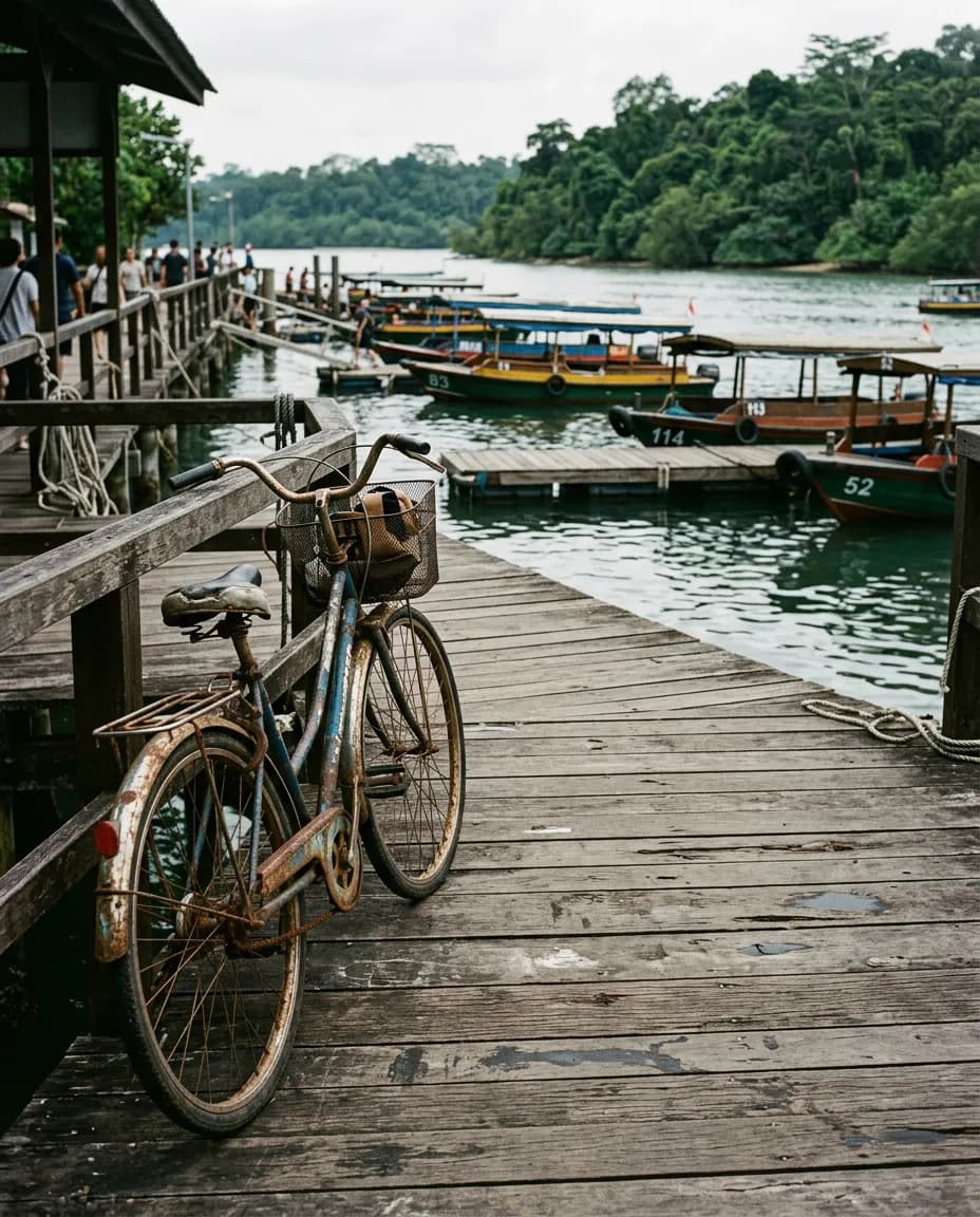 Pulau Ubin’s Locked Door Sound