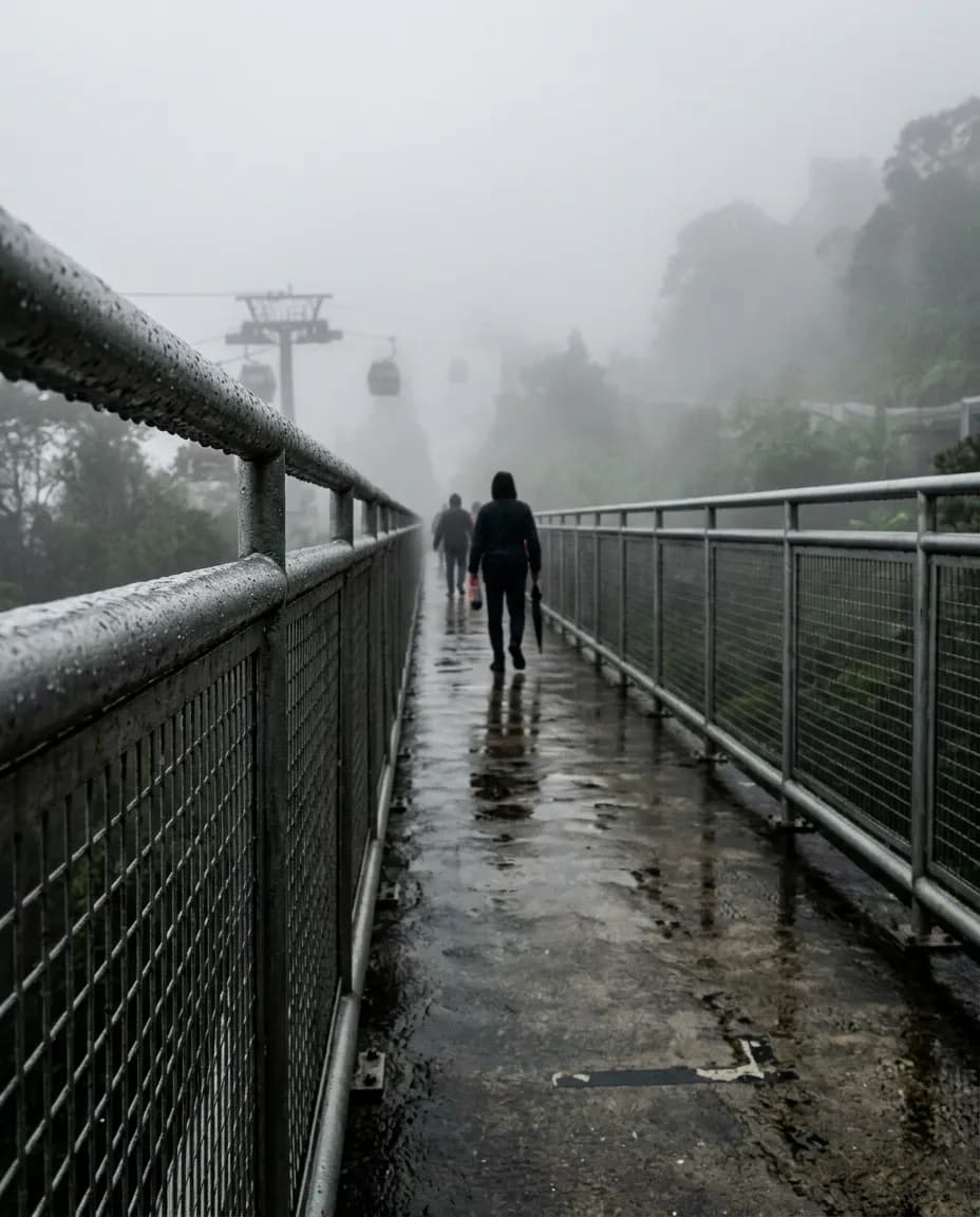 The Fog Corridor Above Genting