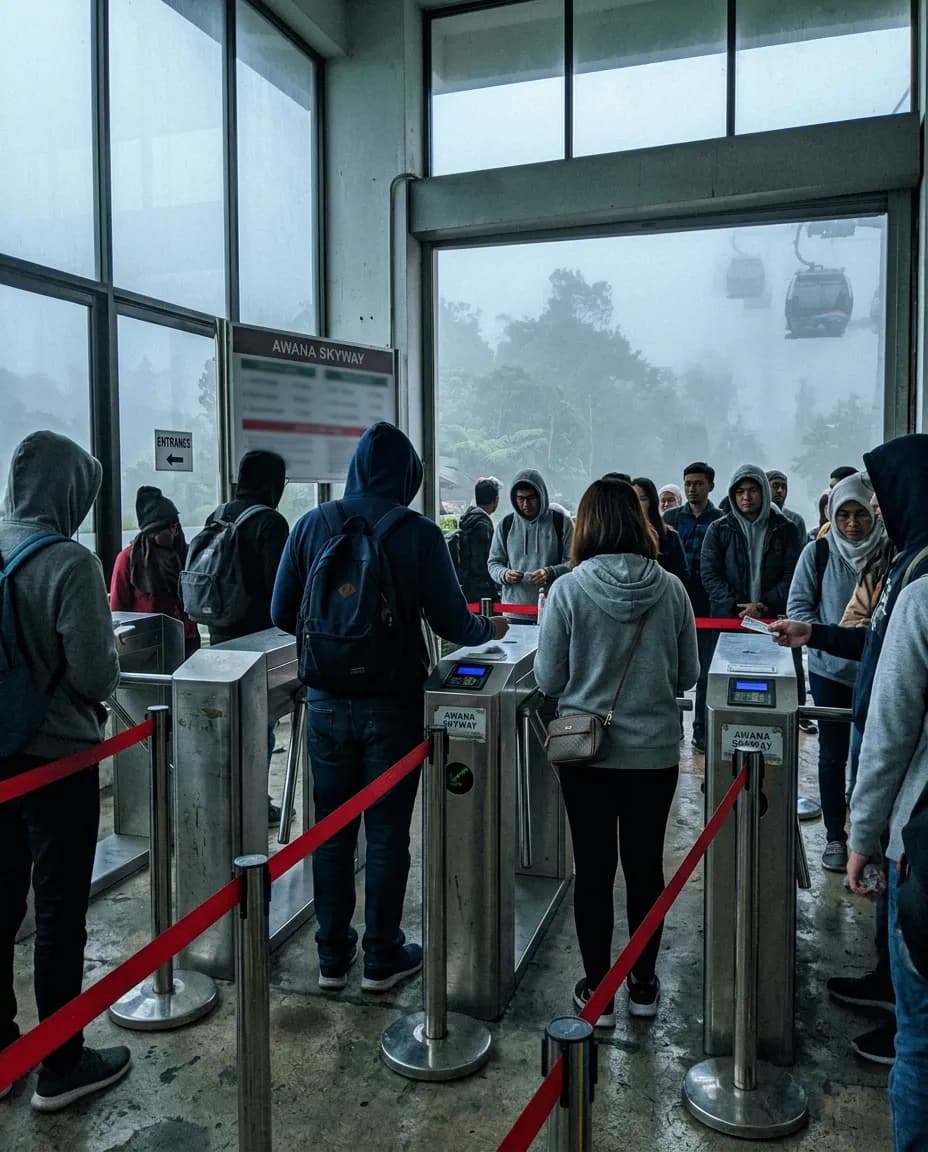 云上走路！云顶这条路也太好拍了 4