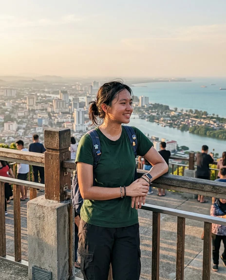 Rainbow stairs, sea breeze, zero plans