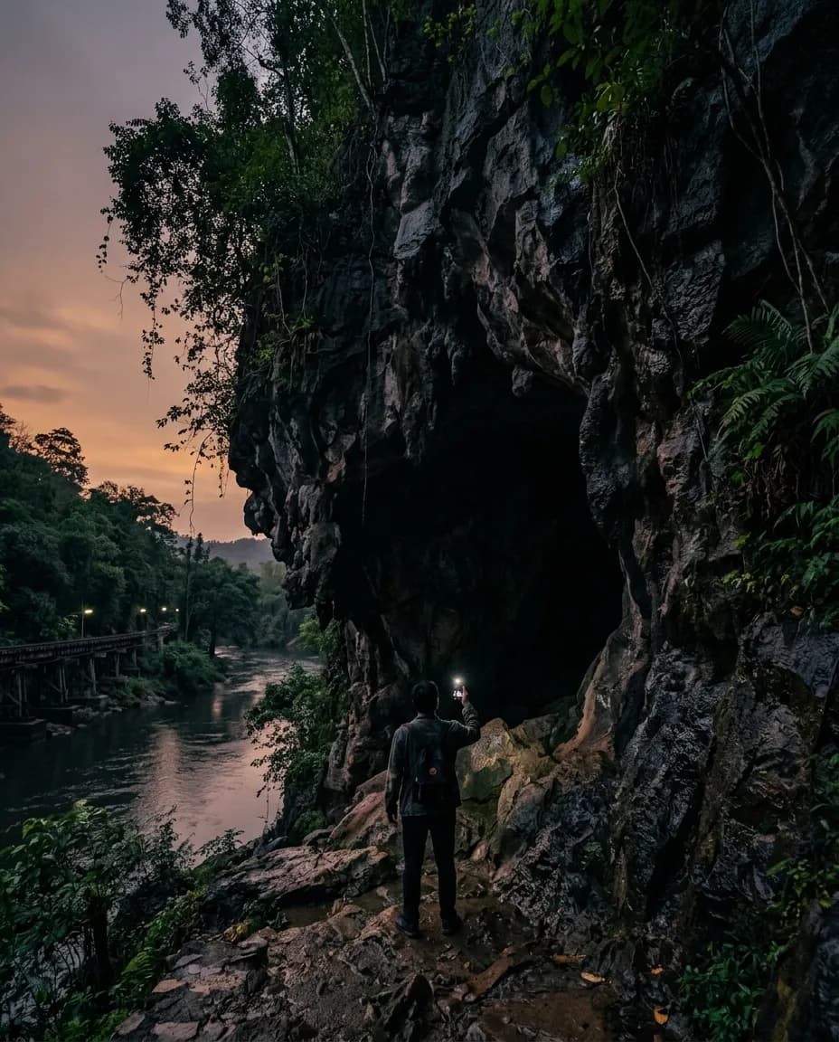 The Cave That Swallows Light