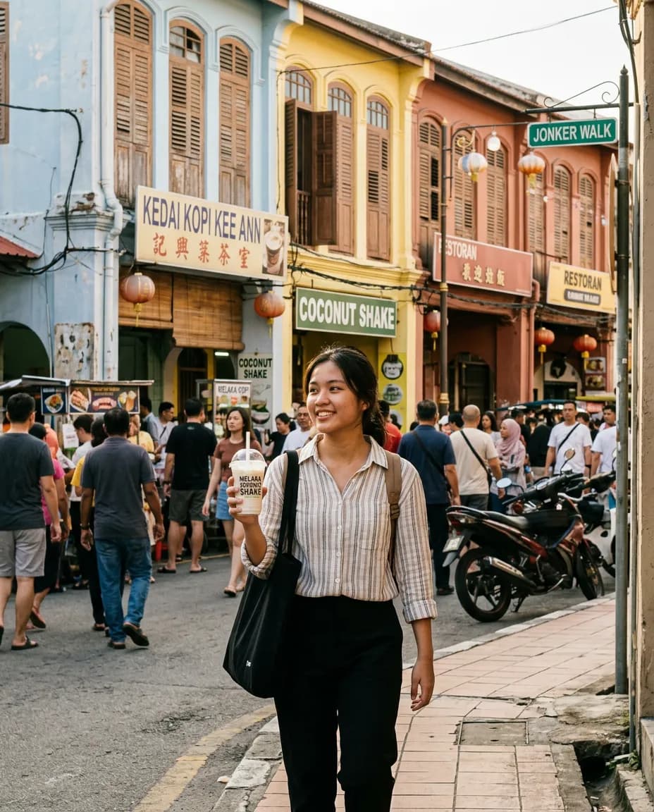 Melaka Golden Hour River Walk 2