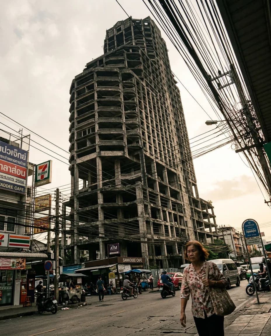 Sathorn: pintu terkunci, jantung laju