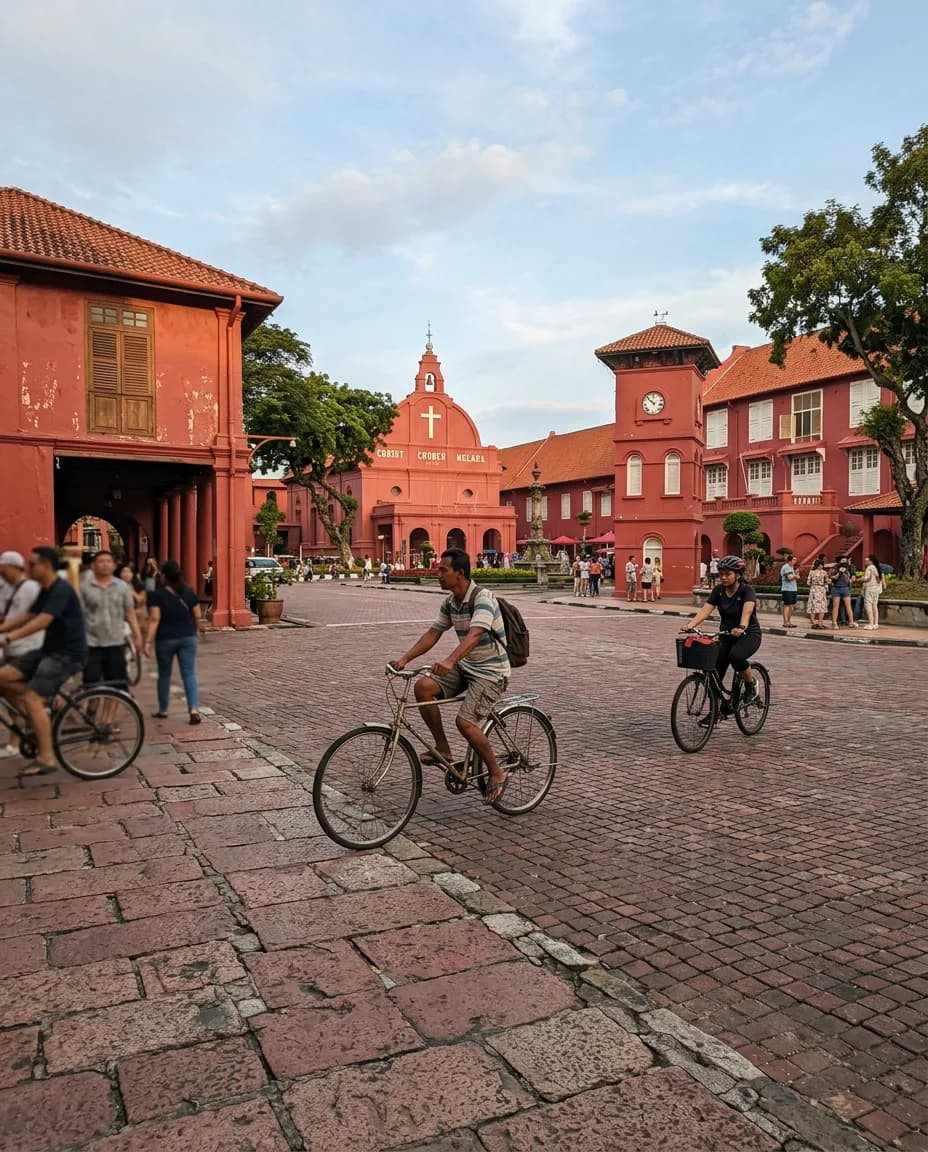 Melaka Golden Hour River Walk 3