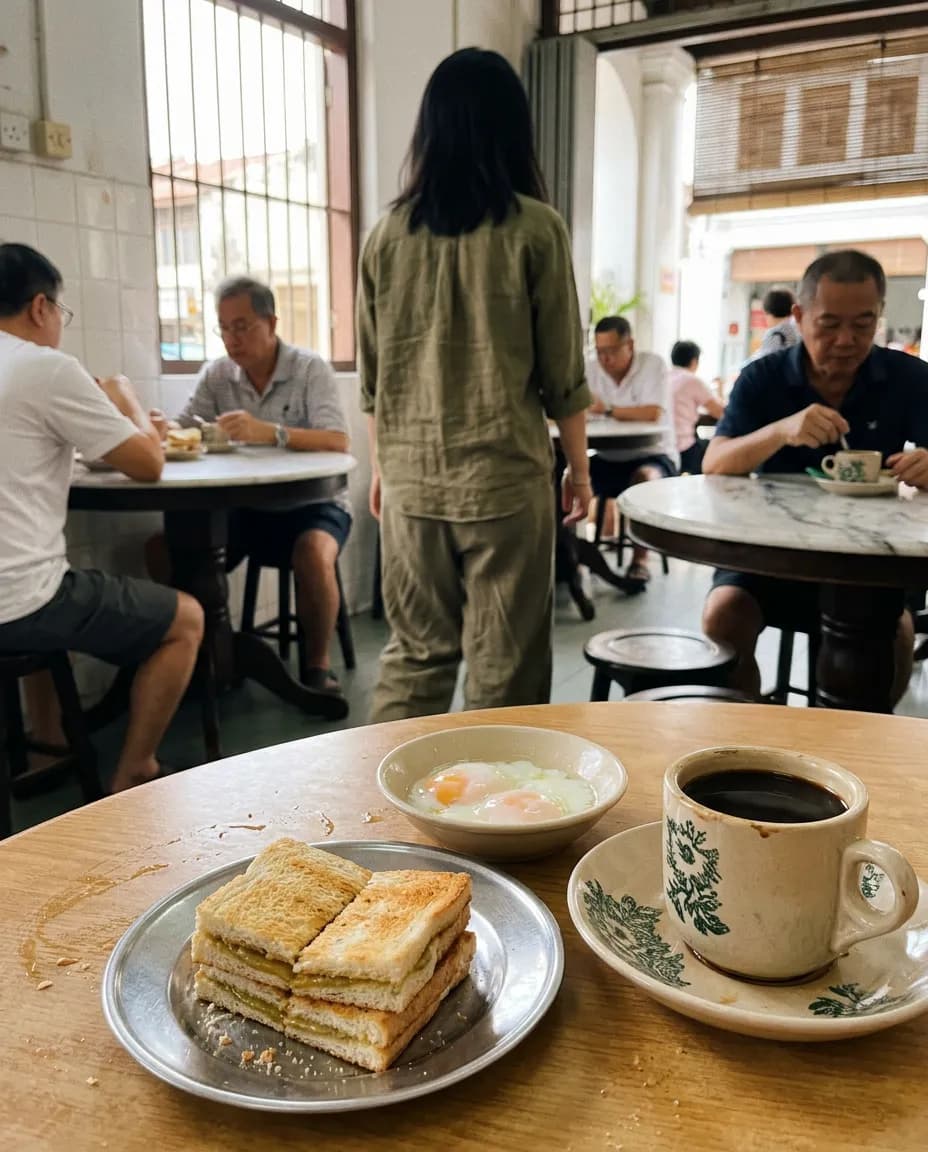 槟城早餐也太治愈了吧🥐